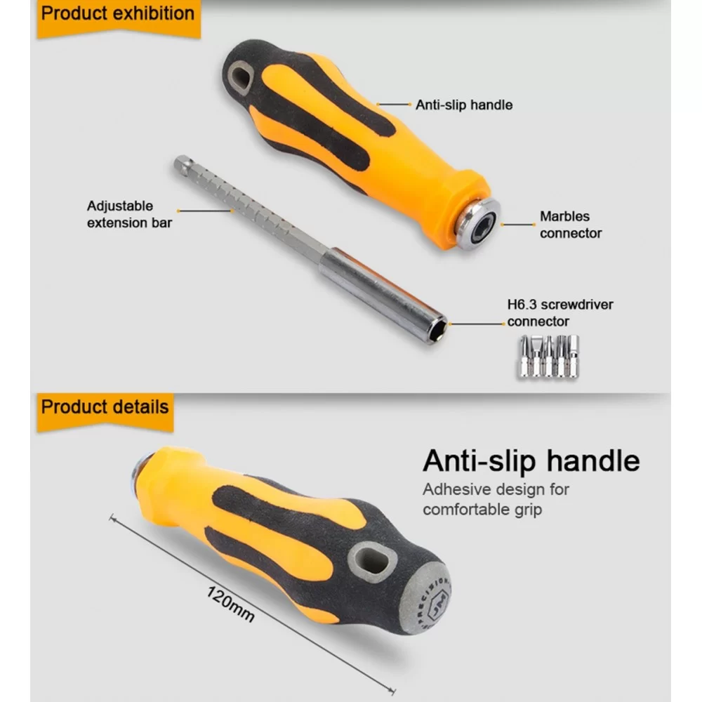 Picture of JAKEMY JM-6091 37 in 1 Home Use Hardware Tool Set